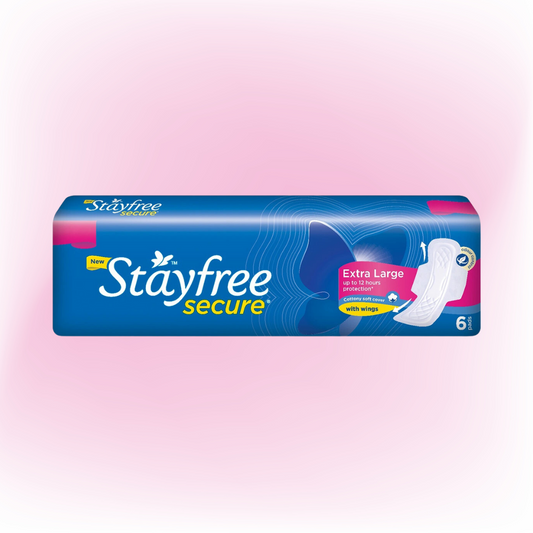 Stayfree Secure Cottony Soft | Size XL | 6 Pads